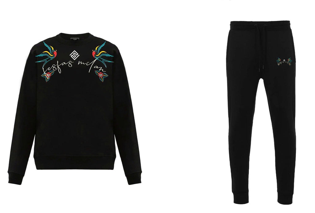 FesFas Drawstring Joggers | Black