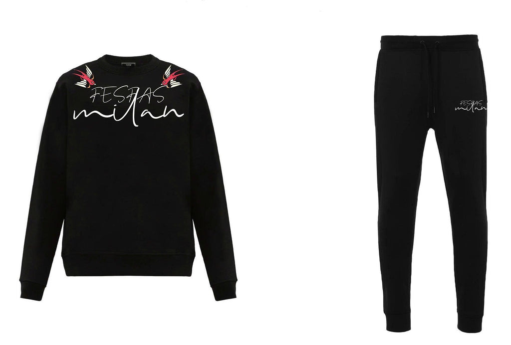FesFas Drawstring Joggers | Black