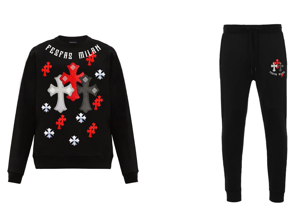 FesFas Drawstring Joggers | Black