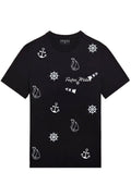 FesFas graphic-print T-shirt | Black | Men