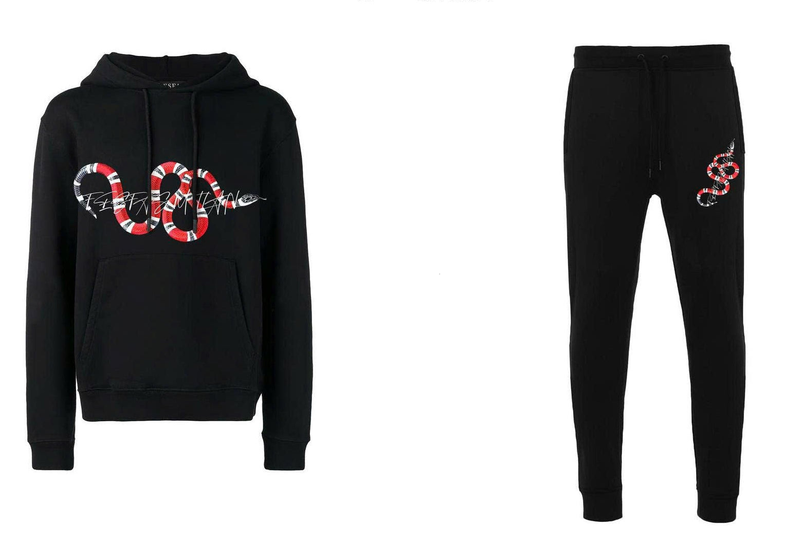 FesFas Drawstring Joggers | Black