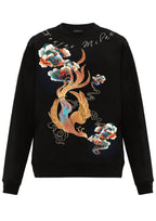 FesFas Phoenix-print Sweatshirt | Black