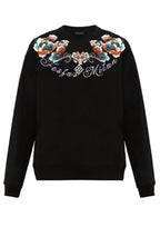 FesFas cloud-print Sweatshirt | Black