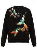 FesFas Phoenix-print Sweatshirt | Black