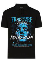 FesFas graphic-print Polo Shirt | Black
