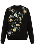 FesFas Flower-print Sweatshirt | Black