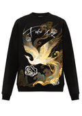 FesFas phoenix-print Sweatshirt | Black