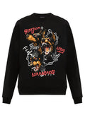 FesFas cerberus-print Sweatshirt | Black