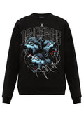 FesFas wolves-print Sweatshirt | Black