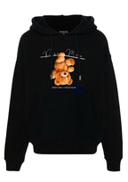 FesFas teddy bear-print Hoodie | Black