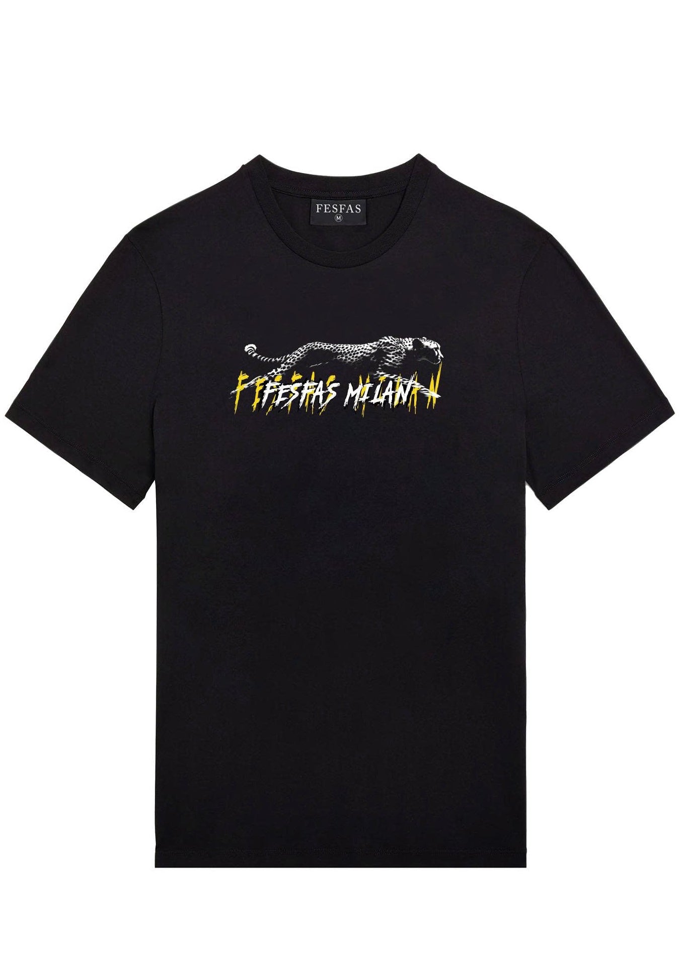 FesFas graphic-print T-shirt | Black | Men