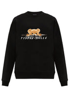 FesFas teddy bear-print Sweatshirt | Black