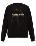 FesFas panther-print Sweatshirt | Black