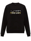 FesFas panther-print Sweatshirt | Black