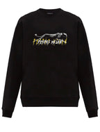 FesFas panther-print Sweatshirt | Black