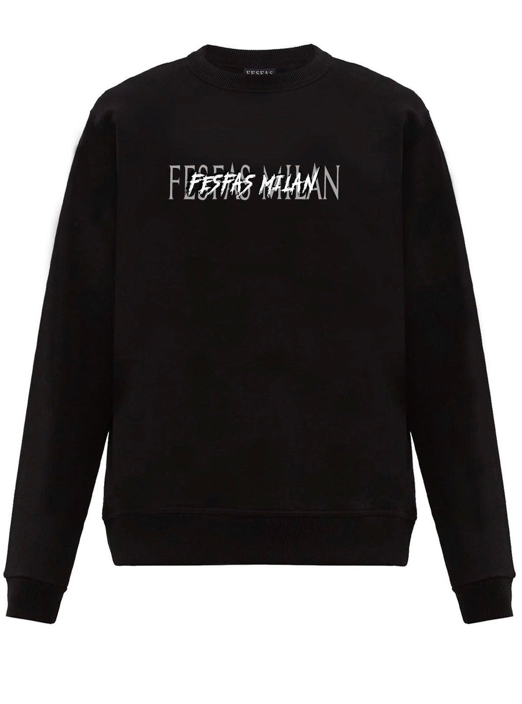 FesFas graphic-print Sweatshirt | Black