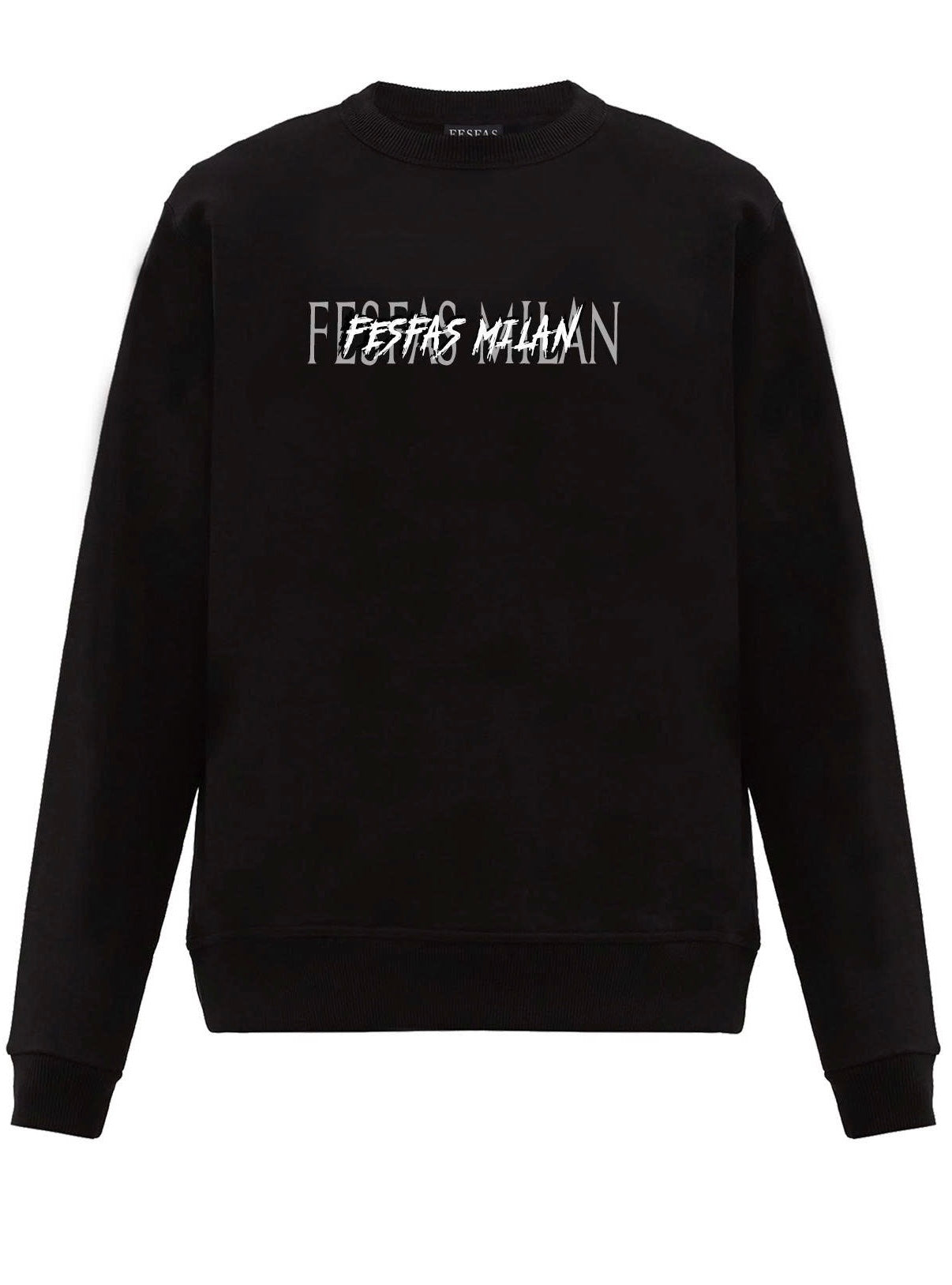 FesFas graphic-print Sweatshirt | Black