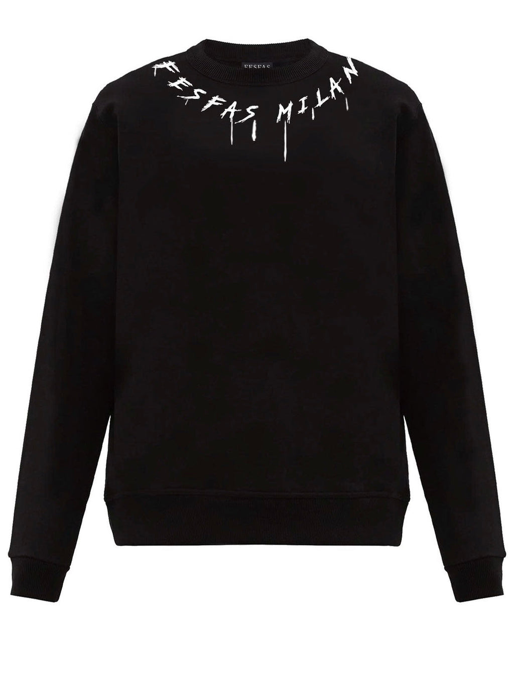 FesFas graphic-print Sweatshirt | Black