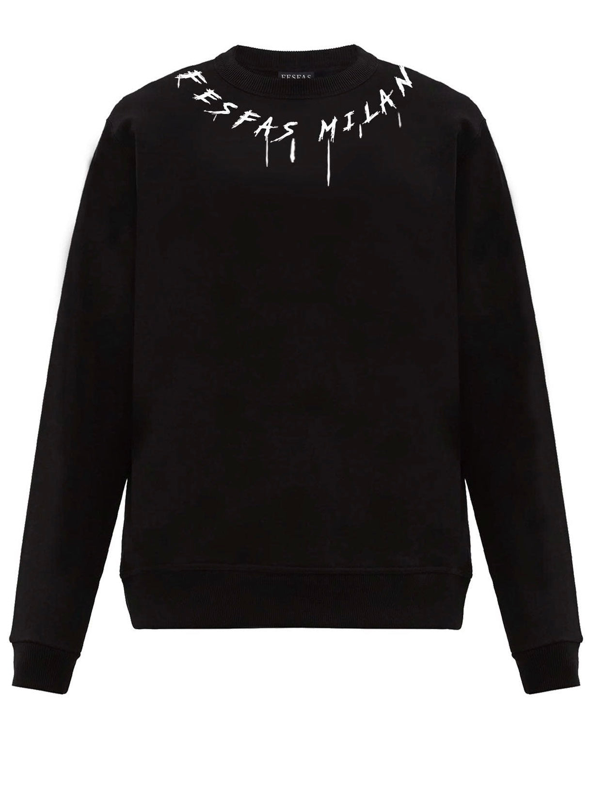 FesFas graphic-print Sweatshirt | Black