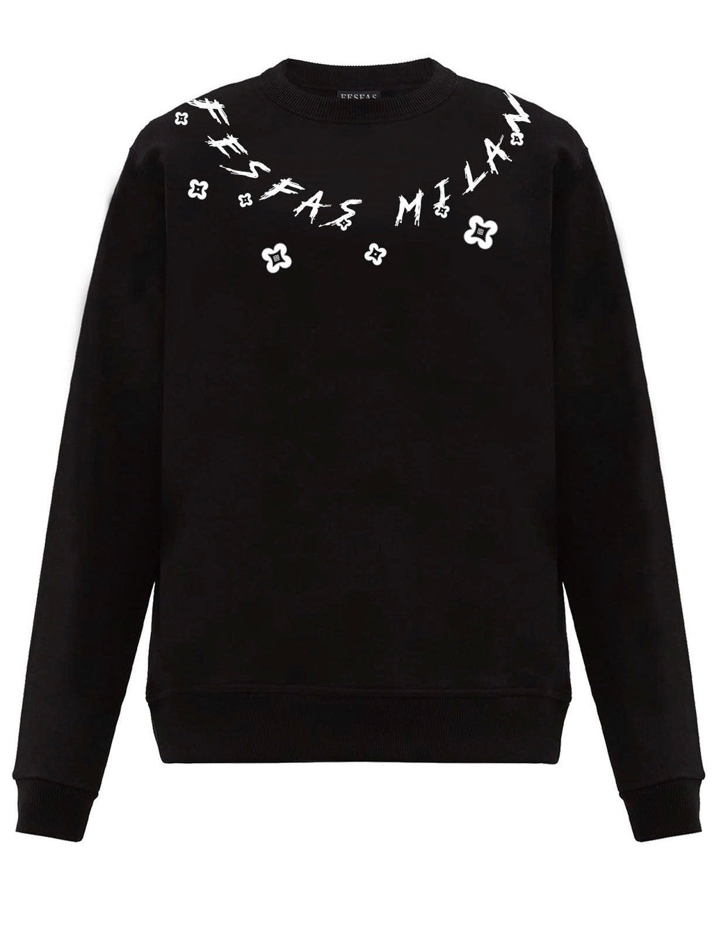 FesFas graphic-print Sweatshirt | Black