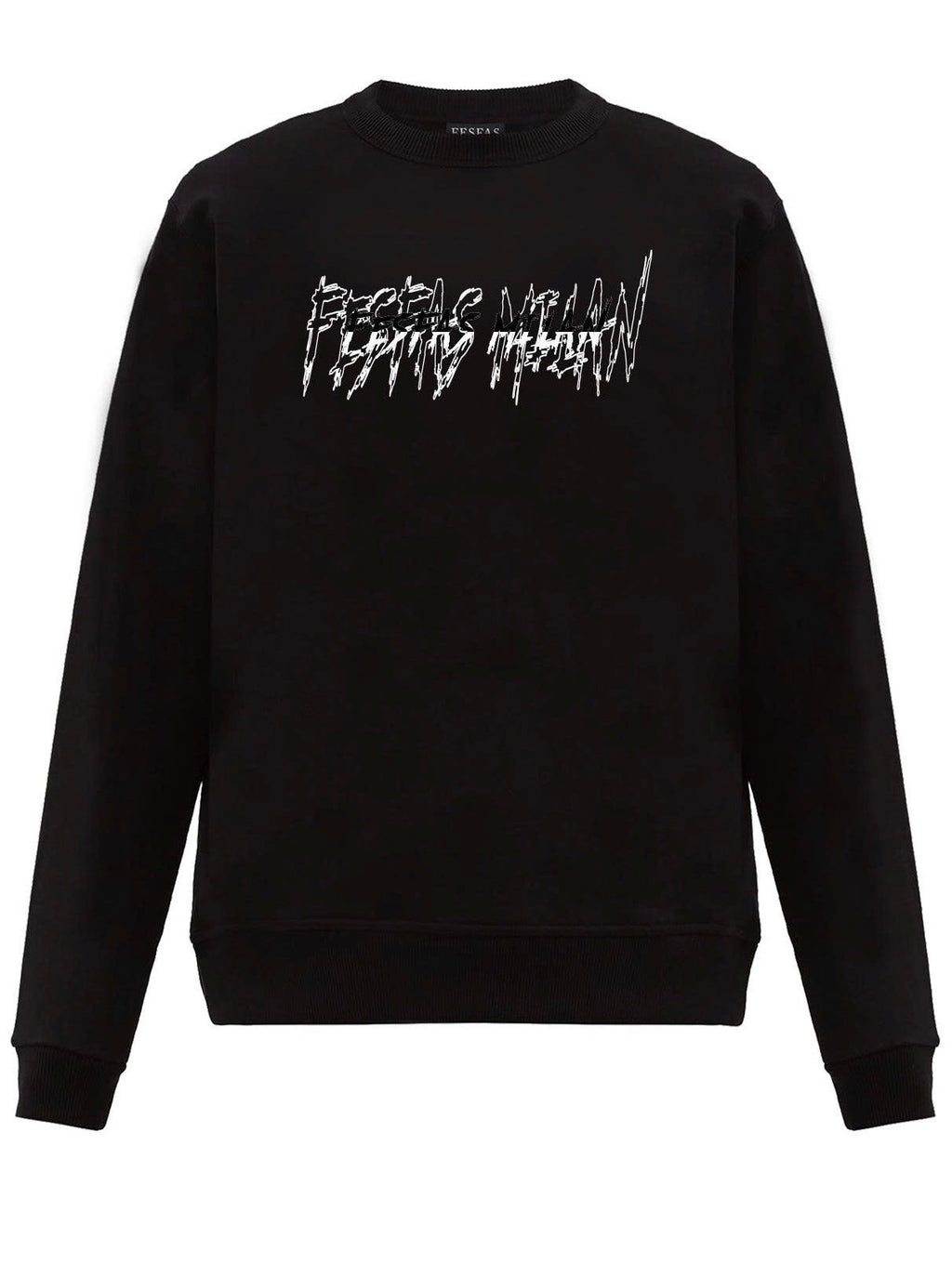 FesFas graphic-print Sweatshirt | Black