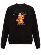 FesFas teddy bear-print Sweatshirt | Black
