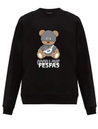FesFas bear-print Sweatshirt | Black