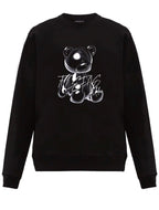 FesFas black bear-print Sweatshirt | Black