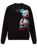 FesFas colorful bear-print Sweatshirt | Black