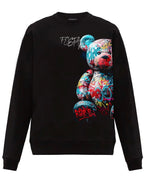 FesFas colorful bear-print Sweatshirt | Black