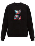 FesFas colorful bear-print Sweatshirt | Black