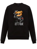 FesFas bear-print Sweatshirt | Black