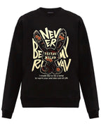 FesFas bunny-print Sweatshirt | Black