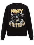 FesFas bunny-print Sweatshirt | Black