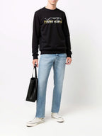 FesFas panther-print Sweatshirt | Black