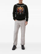 FesFas dragon-print Sweatshirt | Black