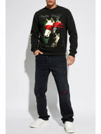 FesFas horse-print Sweatshirt | Black