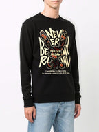FesFas bunny-print Sweatshirt | Black
