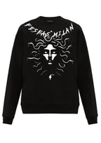 FesFas medusa-print Sweatshirt | Black