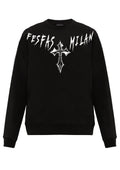 FesFas graphic-print Sweatshirt | Black