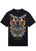 FesFas oni mask-print T-shirt | Black | Men