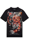 FesFas tattoos-print T-shirt | Black
