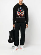 FesFas venom-print Hoodie | Black