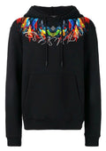 FesFas color-print Hoodie | Black
