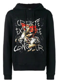 FesFas Napoleon-print Hoodie | Black