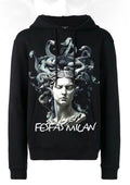 FesFas Medusa-print Hoodie | Black