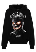 FesFas pumpkin mask-print Hoodie | Black