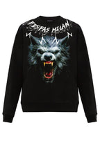 FesFas hyena-print Sweatshirt | Black
