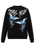 FesFas phoenix-print Sweatshirt | Black
