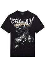 FesFas god-print T-shirt | Black